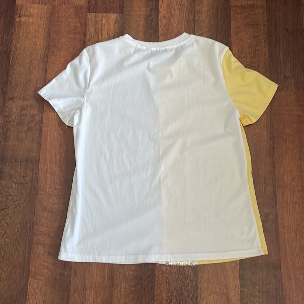 Block colored top with sequins - Picture 3 of 5